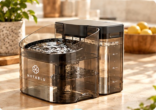 NOTABLU fountain with circulating water